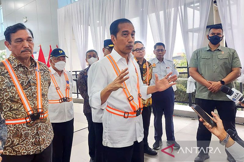 Jokowi: Keppres penghentian PPKM tergantung kajian sero survei