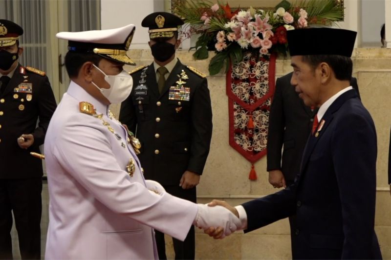 Laksmana Yudo Margono resmi menjadi Panglima TNI