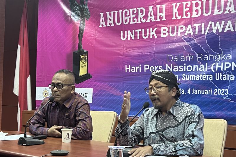 PWI Pusat apresiasi inovasi kepala daerah melalui Anugerah Kebudayaan