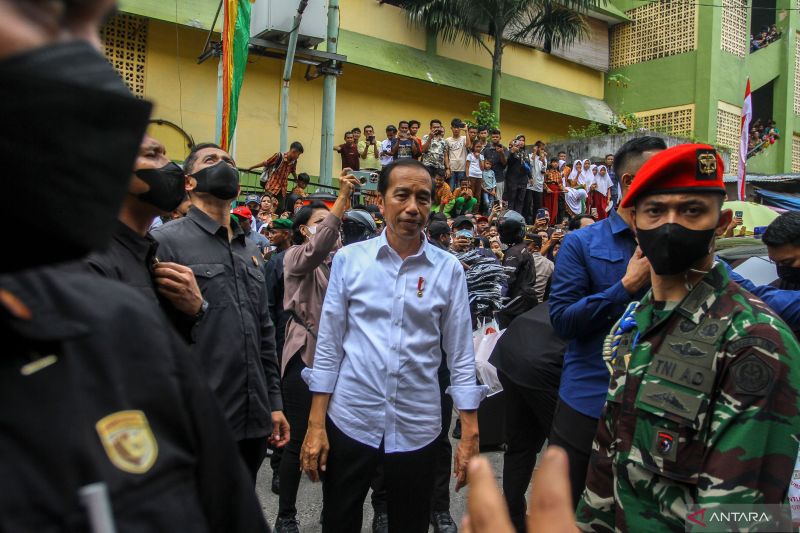 Presiden Jokowi pastikan optimisme pedagang meningkat di 2023