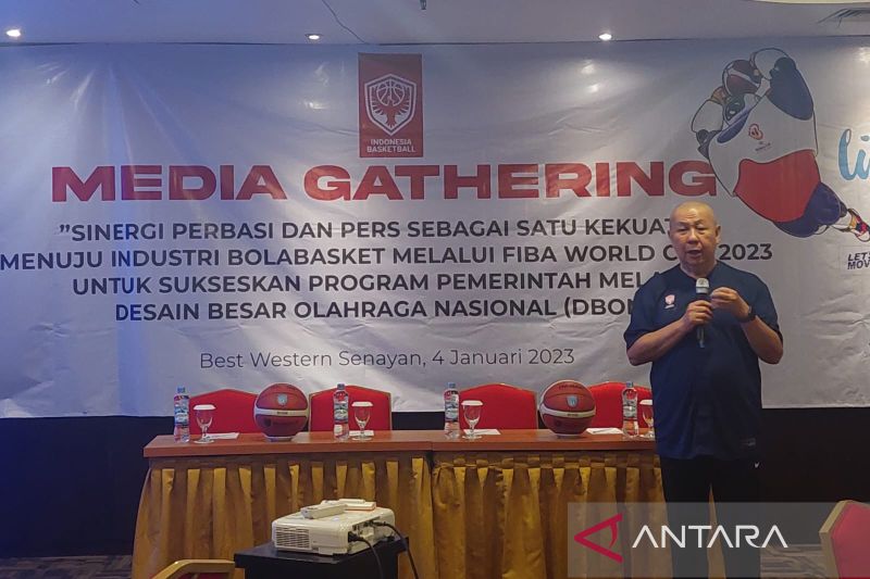 Perbasi buka agenda 2023 dengan diskusi bersama awak media