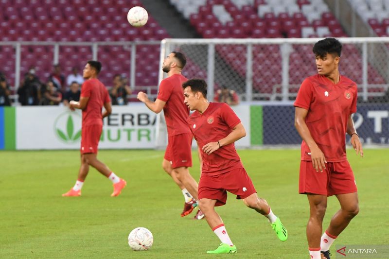 Indonesia ditahan imbang tanpa gol melawan Vietnam di babak pertama