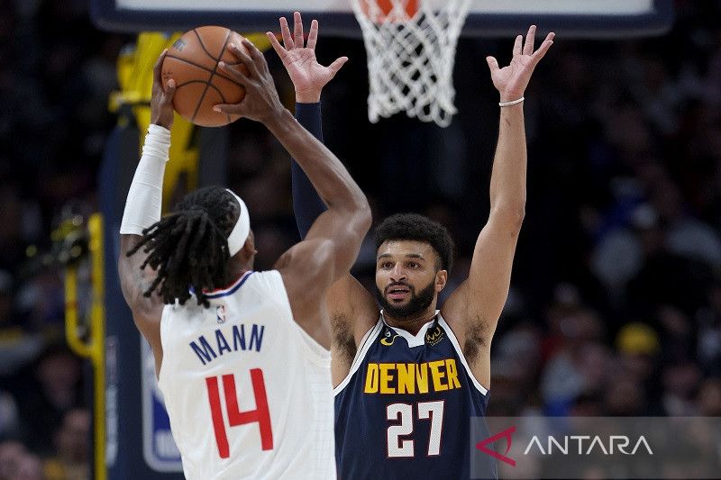 Nuggets bekuk Clippers demi jaga kesucian kandang