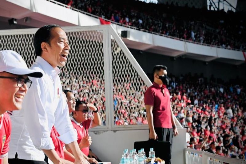 Jokowi yakin Indonesia masih punya kesempatan di leg dua lawan Vietnam