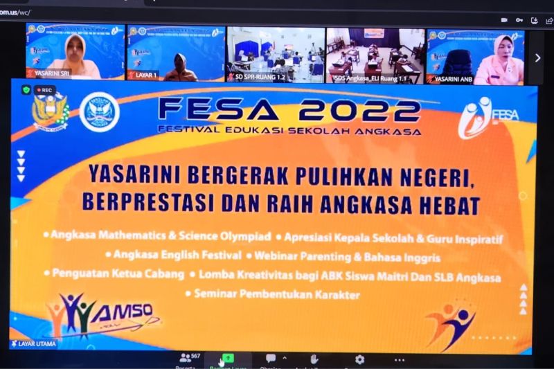 Yasarini Lanud Sam Ratulangi Manado Ikut Giat FESA