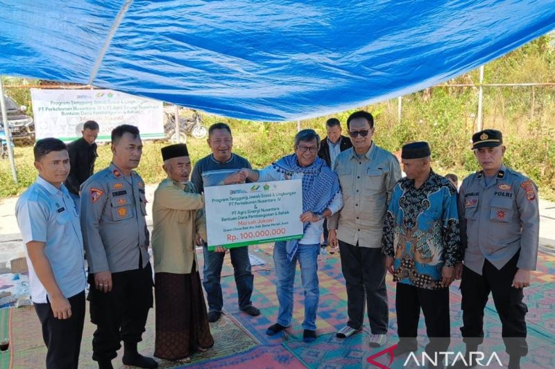 Relawan lanjutkan pembangunan Mersah Jokowi di Bener Meriah Aceh