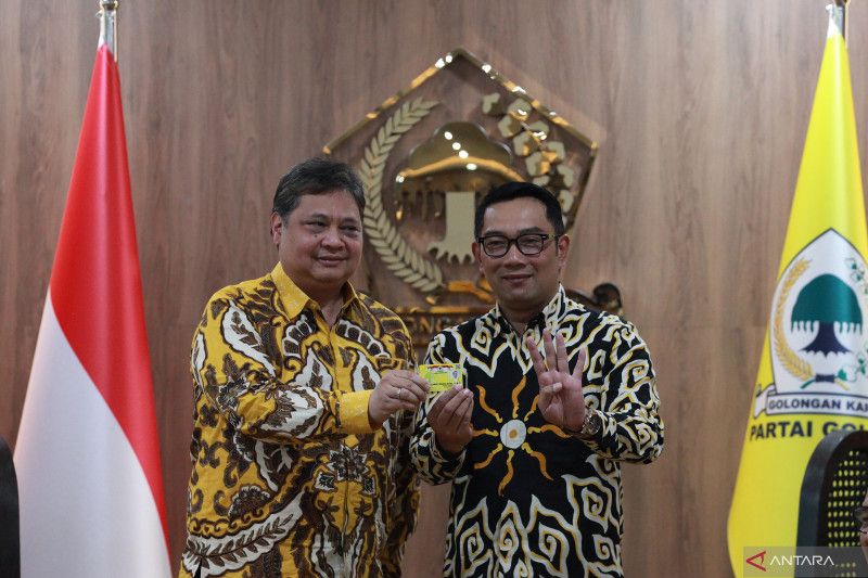 Ridwan Kamil resmi bergabung ke Partai Golkar