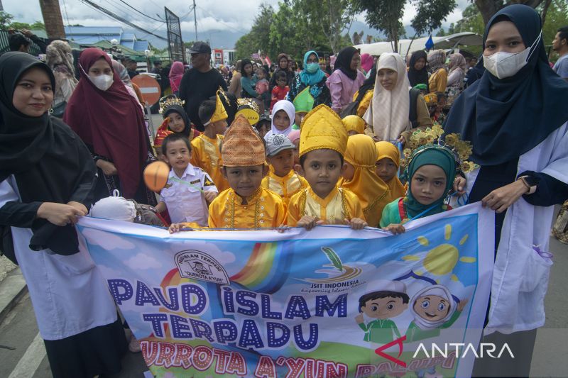 Karnaval Gebyar PAUD di Palu