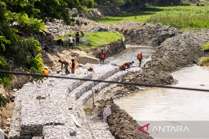 Penanggulan Untuk Cegah Abrasi Jembatan Palu