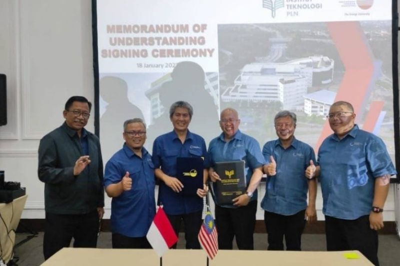 Menindaklanjuti kunjungan PM Anwar Ibrahim ke Indonesia, ITPLN menandatangani kerjasama dengan UNITEN Malaysia