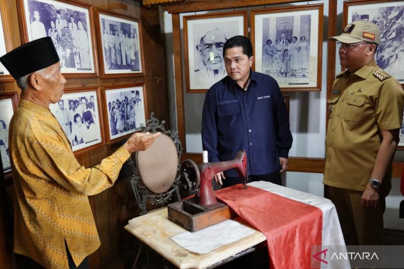 Erick Thohir kunjungi rumah pengasingan Bung Karno di Bengkulu