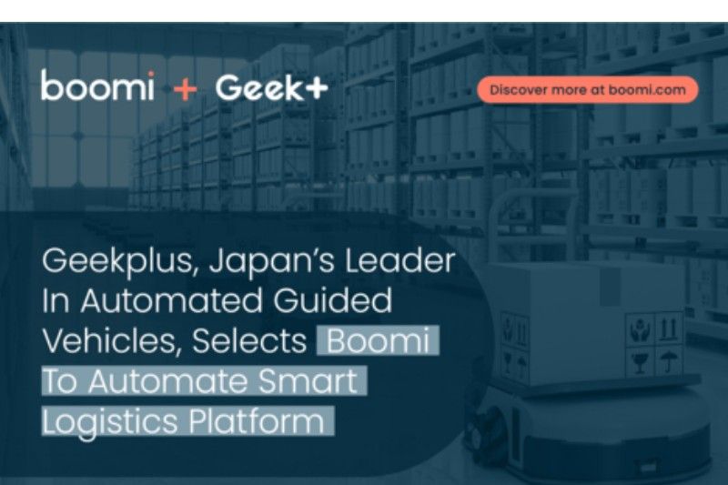 Geekplus, Pemimpin Kendaraan Terpandu Otomatis Dari Jepang, Pilih Boomi Untuk Otomatisasi Platform Logistik Cerdas
