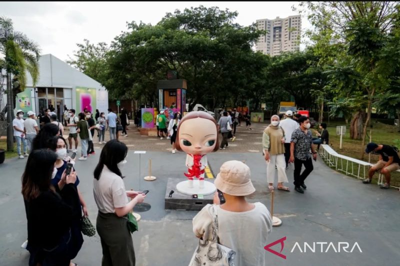 Art Jakarta Gardens 2023 tampilkan instalasi seni di ruang terbuka