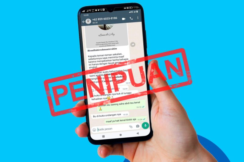 Waspada Link Undangan Nikah Digital, Penipu di Whatsapp Curi Data Pribadi
