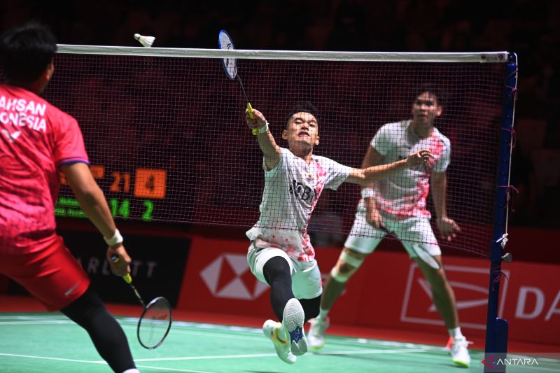 Leo/Daniel tantang unggulan kedua di semifinal Indonesia Masters 2023