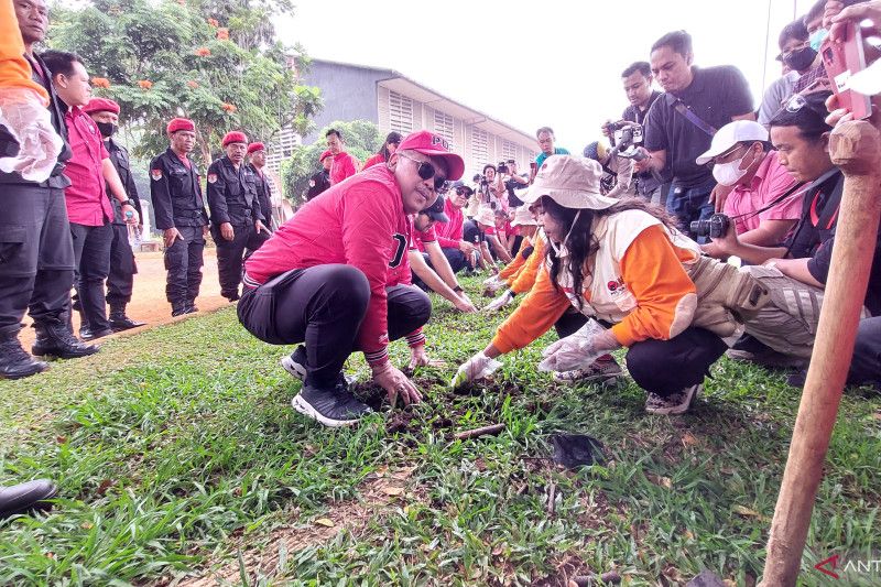 PDI Perjuangan gelar Gerakan Merawat Pertiwi gelorakan semangat pemuda