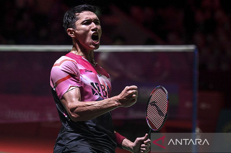 Jonatan Christie ke final Indonesia Masters usai taklukkan Shi Yu Qi