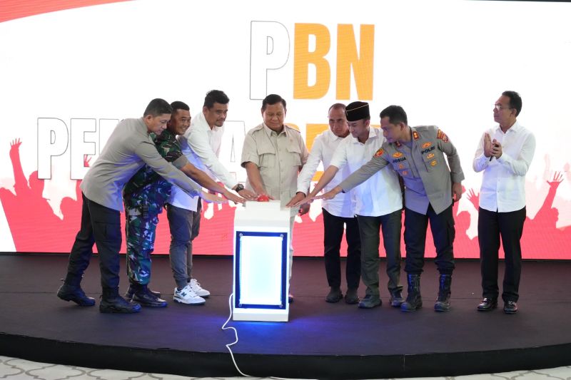 Menhan Prabowo mendukung peluncuran pemuda bela negara di Belawan