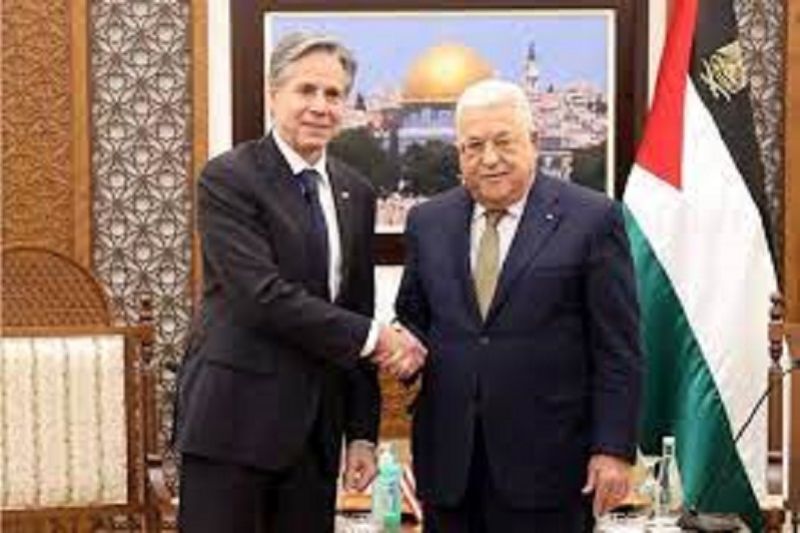 Blinken tegaskan dukungan AS untuk solusi dua negara Palestina-Israel