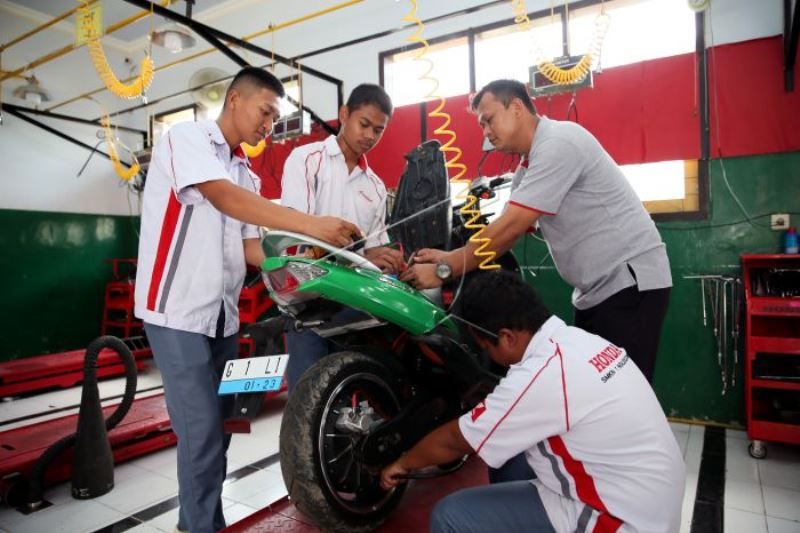 Motor Listrik Karya Siswa SMK Di Blitar