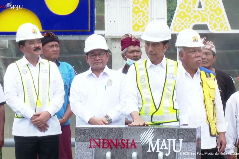 Presiden resmikan Bendungan Danu Kerti Buleleng Bali