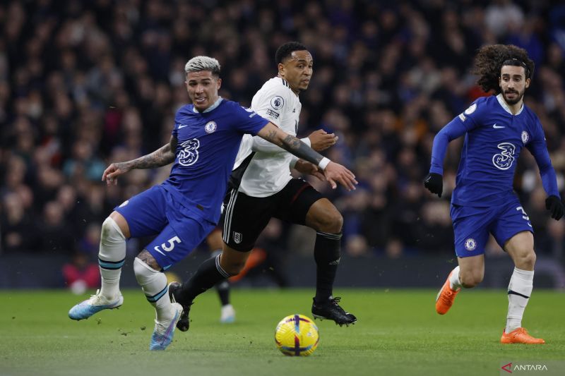 Chelsea kembali gagal raih kemenangan setelah ditahan imbang Fulham