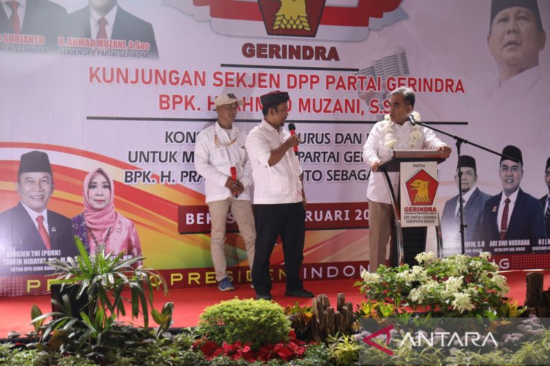 Sekjen Gerindra: Saya percaya PAC-ranting menangkan Prabowo