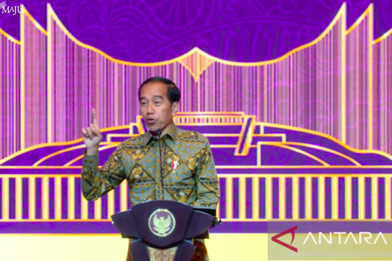 Jokowi meminta dukungan konkrit industri keuangan untuk hilirisasi