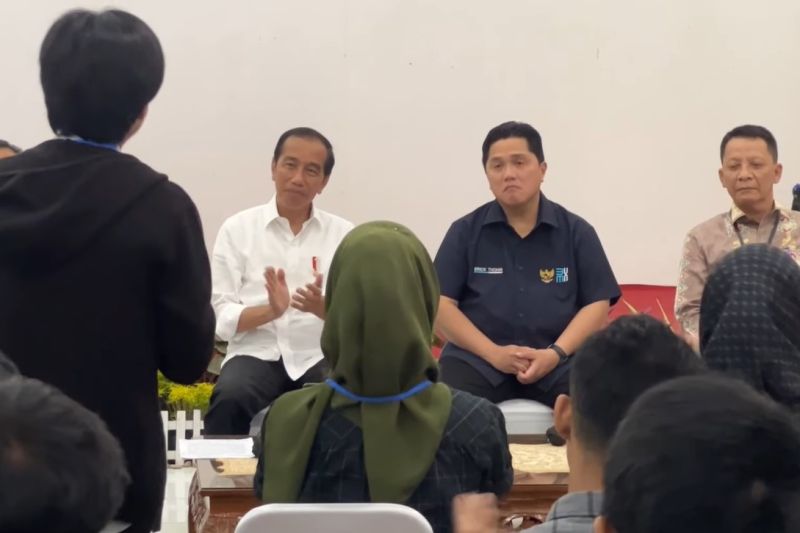 Jokowi sanggupi aspirasi anak muda Aceh bangun “creative hub”