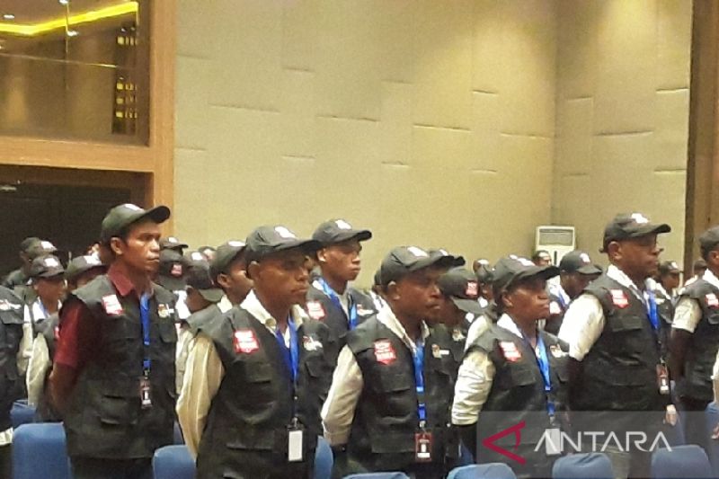 KPU Biak Numfor kerahkan 490 petugas Pantarlih Pemilu 2024