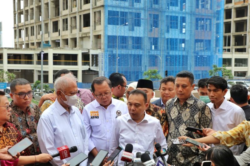 Wakil ketua DPR pimpin kunjungan ke proyek mangkrak Meikarta