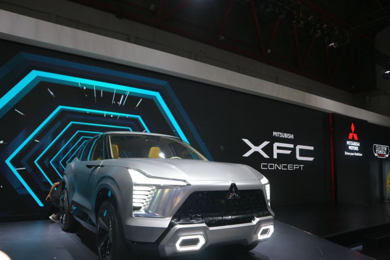 Tunjuk.id - Mitsubishi XFC Concept Mejeng Di IIMS 2023