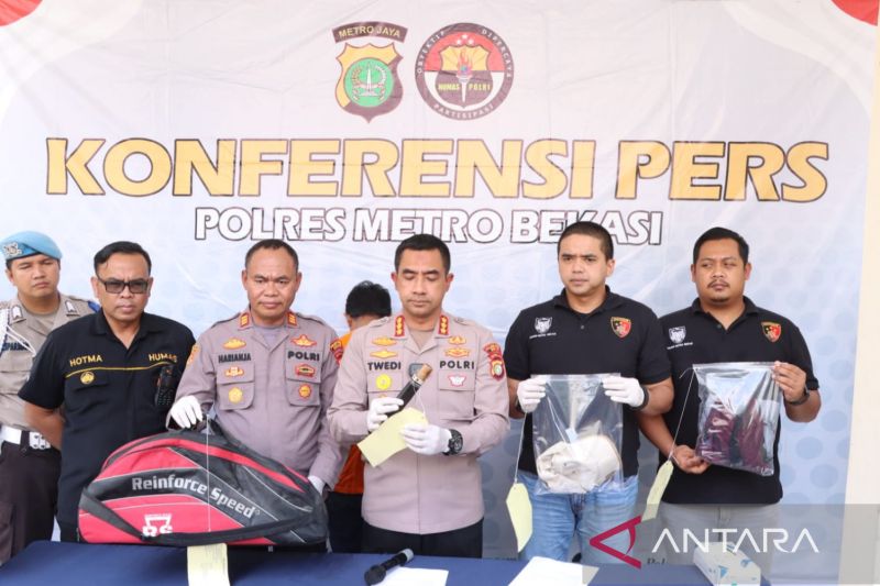 Polres Bekasi ungkap motif pembunuhan wanita pemasar perumahan