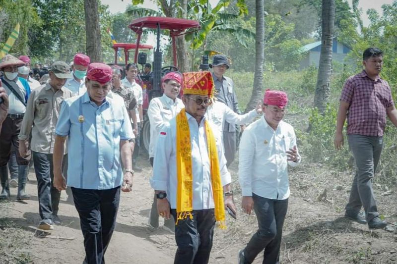 Bupati Sigi berharap Kementan bantu bangun kemandirian petani