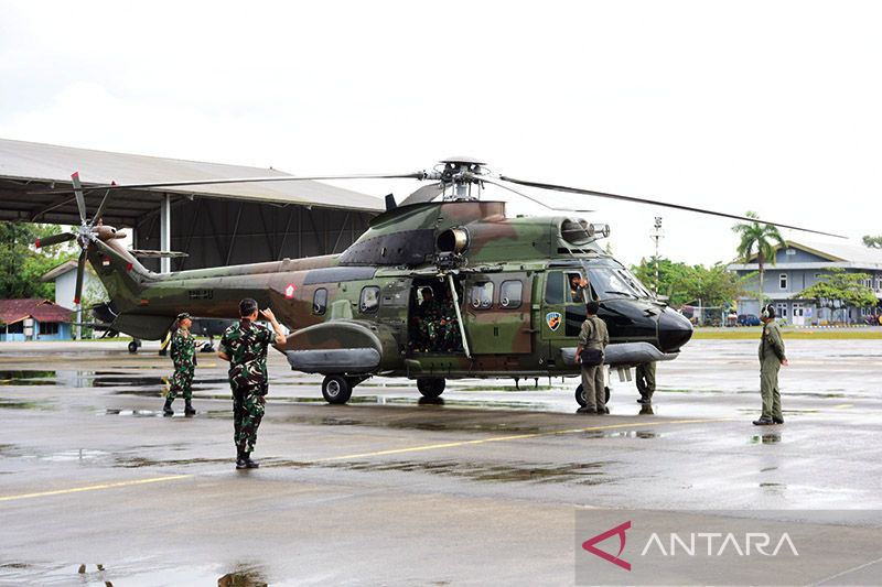 TNI AU kerahkan bantuan pencarian helikopter Polda Jambi