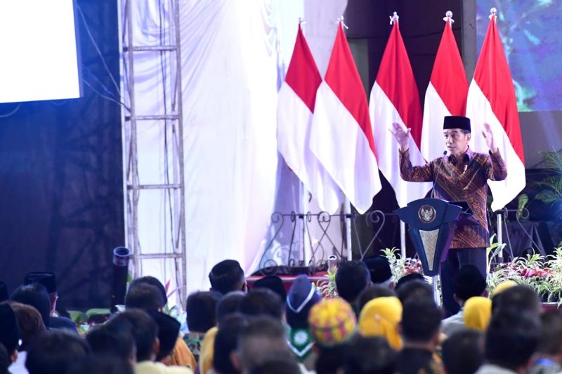 Presiden Jokowi tegaskan kembali pembangunan IKN didasari semangat ciptakan pemerataan
