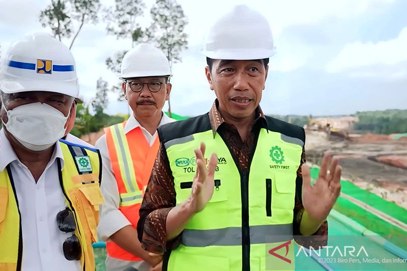 Presiden: Jalan tol Balikpapan ke kawasan Inti IKN selesai akhir 2024