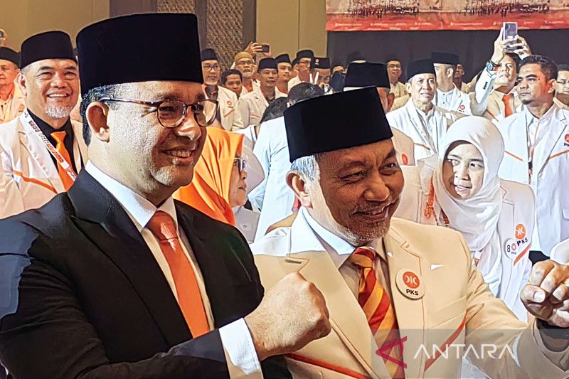 Anies Baswedan hadiri Rakernas PKS 2023