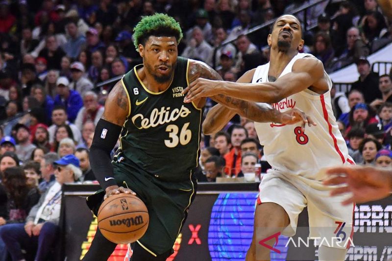 NBA : Boston Celtics menang di markas Philadelphia 76ers