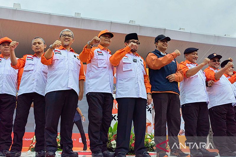 Anies Baswedan hadiri Apel Siaga Pemenangan PKS Tahun 2024