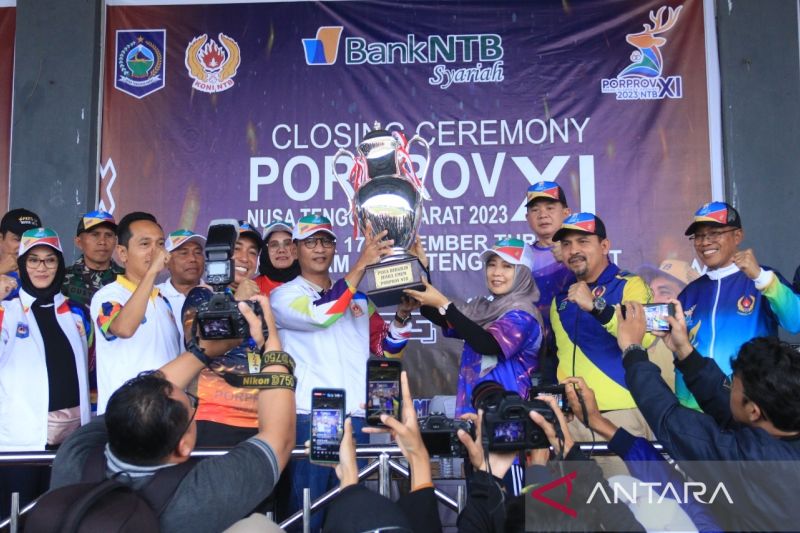 Kota Mataram juara umum Porprov NTB 2023