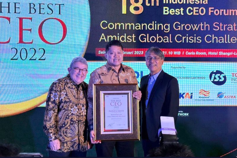 Dirut MTF dinobatkan sebagai Indonesia Best CEO 2022