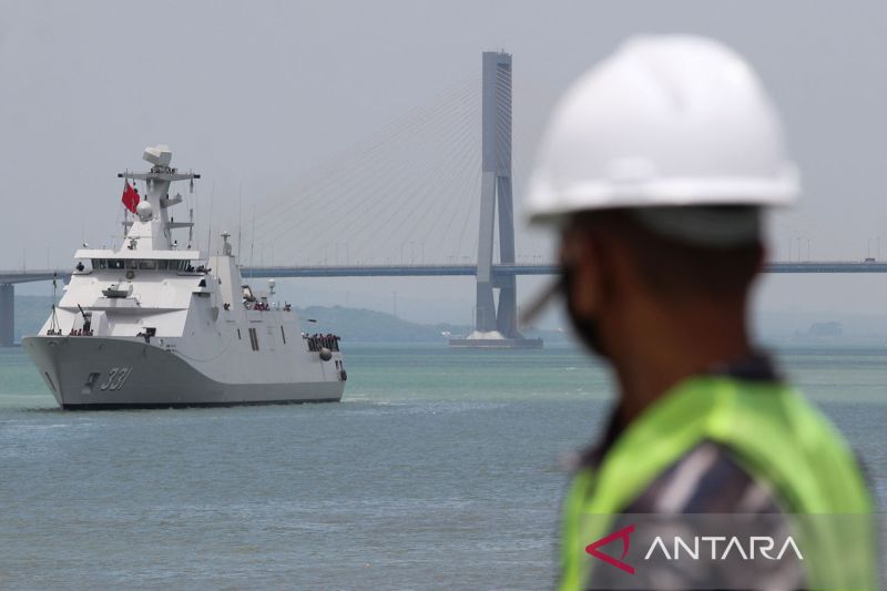 KRI Raden Eddy Martadinata Tiba Dari Pakistan - ANTARA News