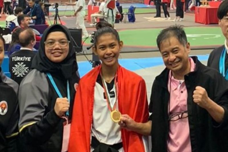Indonesia meraih emas pada Kejuaraan Taekwondo yang sedang berlangsung di Bulgaria