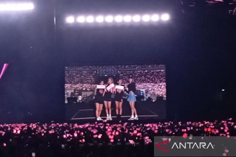 Sulap GBK jadi lautan pink, BLINK sukses buat BLACKPINK terpukau