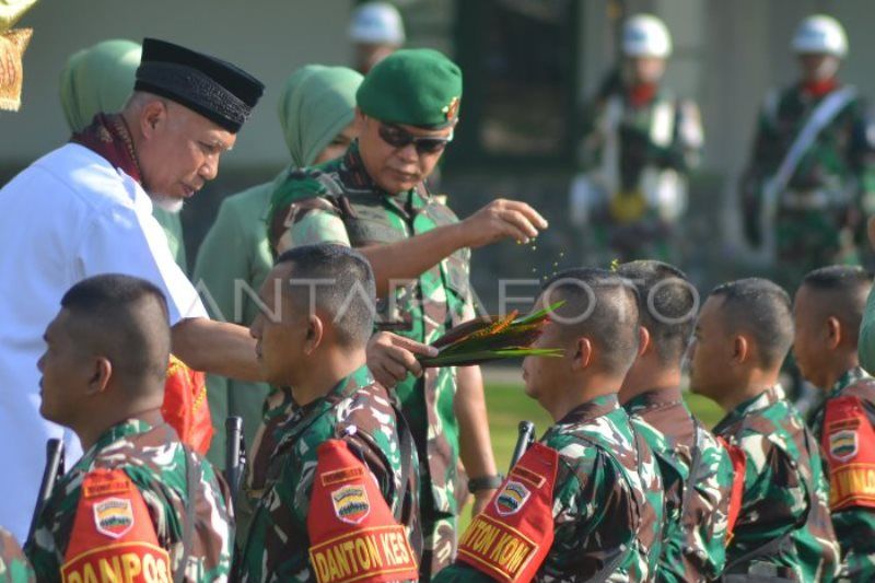 Pemberangkatan Satgas Pamtas RI-PNG