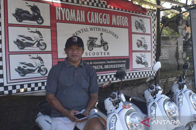 Pemilik rental risau atas larangan wisman menyewa motor di Bali