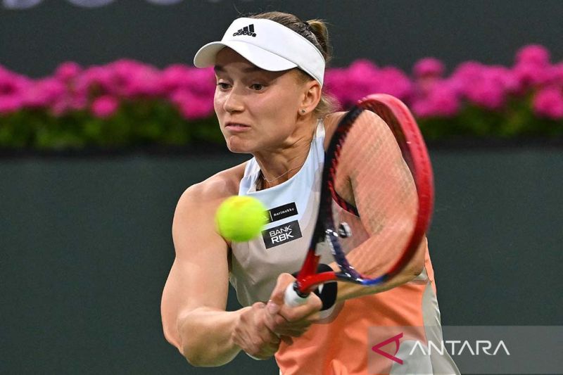 Rybakina jegal Swiatek untuk tantang Sabalenka di final Indian Wells