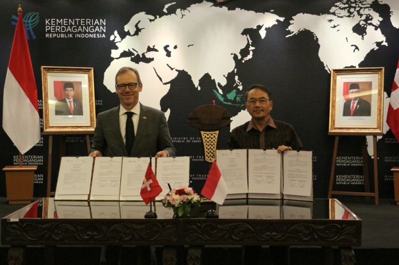 Perjanjian Promosi Perdagangan Tinta Indonesia-Swiss