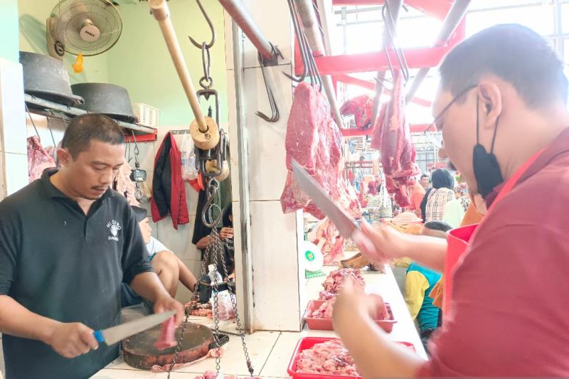 Harga daging mulai naik